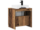 Bathroom Furniture Set Old Wood Engineered Wood 3404248