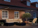 Manual Retractable Awning with LEDs 3 x 2 m 3419366