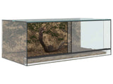 Terrarium with Storage Transparent 80 x 40 x 40 cm Glass 42020392