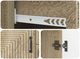 Sideboard Sonoma Oak 89 x 34.5 x 60 cm Engineered Wood 894887