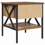 Bedside Cabinet with Drawer 2 pcs Old wood 40 x 42 x 45 cm 871223