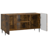 TV Cabinet Smoked Oak 102 x 34.5 x 52 cm Engineered Wood 894470