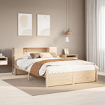 Bookcase Bed without Mattress 160x200cm Solid Wood Pine 3322363