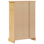 Bathroom Cabinet Corona 70x33x110 cm Solid Wood Pine 4013403