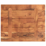 Table Top 60x50x3.8 cm Rectangular Solid Wood Acacia 370980