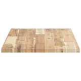 Floating Shelves 4 pcs 80x40x2 cm Untreated Solid Wood Acacia 3279398