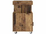 Bar Cart Oak Wood 50 x 41 x 89 cm Engineered Wood 8015680