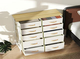 Wood Storage Chest of Drawers 20477564