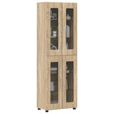 Highboard FLORIN Sonoma Oak 60 x 35 x 182 cm Engineered Wood 3397906