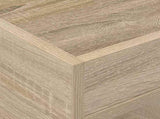 End Table 2 pcs Sonoma Oak 40 x 40 x 56 cm Engineered Wood 890949
