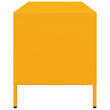 TV Cabinet Mustard Yellow 101.5x39x43.5 cm Cold-rolled Steel 851229