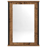 Bathroom Mirror Cabinet Old Wood 42x12x60 cm Engineered Wood 862229