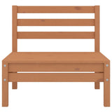 6 Piece Garden Lounge Set Honey Brown Solid Pinewood 3082555