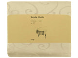 Table Cloth 5 pcs Oval Cream White 130 x 220 cm 42040517