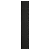 Wall Shelf Black Oak 103 x 17 x 102 cm Engineered Wood 8015017
