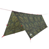 Camping Tarp Camouflage 406x306 cm Waterproof 4009599