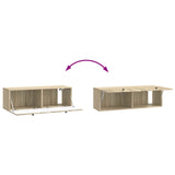 Wall-Mounted TV Cabinet 98 x 31 x 30 cm Sonoma Oak 899237
