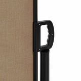 Retractable Side Awning Taupe 220x300 cm 4004379