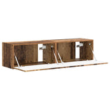 TV Wall Cabinet Wall-mounted 2 pcs Old Wood 60 x 31 x 29.5 cm 892206