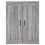 Highboard Grey Sonoma 69.5x34x180 cm Engineered Wood 3199767