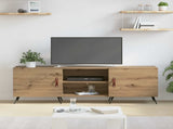 TV Cabinet Artisan oak 150 x 30 x 50 cm Engineered wood 879590