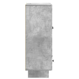 Sideboard Concrete Grey 66 x 34.5 x 95 cm Engineered Wood 893978
