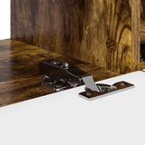 TV Wall Cabinet Wall-mounted 2 pcs Smoked Oak 98 x 31 x 29.5 cm 892240