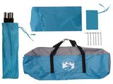 Car Tent with Roof Blue 350 x 250 cm Polyester and Steel 42028552