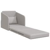 Sofa Bed Cloud Grey 65 x 80 x 83 cm Fabric 4106646