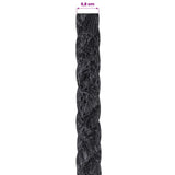 Jute Rope 8 Black 100% Tossa jute 42011611