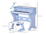37 Keys Kids Piano Mini Electronic Keyboard Light Kids Musical Instrument Educational Game Children T3398P348539