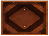Planter 2 pcs Rusty 30 x 30 x 75 cm Weathering Steel 883779