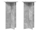 Plant Stand 2 pcs Concrete Grey 40 x 100 cm Engineered Wood 899693