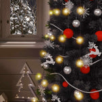 Solar Fairy Lights 5 pcs 5x200 LED Warm White Indoor Outdoor 328951