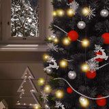 Solar Fairy Lights 5 pcs 5x200 LED Warm White Indoor Outdoor 328951