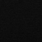 ZNTS Bed Frame without Mattress Black Single Fabric 3285037