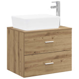 Bathroom Furniture Set Artisan Oak Engineered Wood 3404397