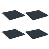 Seat Cushions SOEST 4 pcs 100% Polyester Dark Blue 944946