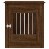 Dog Crate Furniture Brown Oak 64.5x80x71 cm Engineered Wood 838336