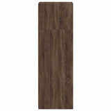 Highboard Brown Oak 40x41x124 cm Engineered Wood 846389