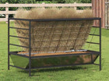 Livestock Feeder Silver 100 x 60 x 90 cm Galvanised Steel 874659