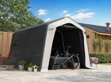 1.8 x 2.4m Garden Storage Shed Tent, Waterproof Portable Shed Shelter for Motorbike, Garden Tools, T3398P553282