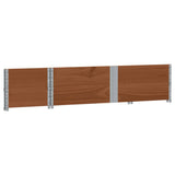 Pallet Collars 2 pcs Brown 150x50 cm Solid Wood Pine 4010300