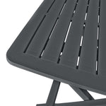 3 Piece Folding Bistro Set Plastic Anthracite 48753