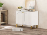 2-Door Sideboard Storage Cabinet - White T3398P343443