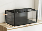 Hamster Cage Steel Chewproof with Openable Top, Deep Burrow for Dwarf Syrian Hamster, Gerbil, Rats, T3398P617034