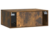 Wall-Mounted TV Cabinet Smoked Oak 59.5 x 41 x 30 cm 899020