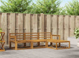 Outdoor Sofa Set 4 pcs Natural 3366207
