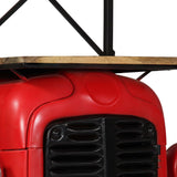 ZNTS Tractor Wine Cabinet 49x31x172 cm Solid Mango Wood 247871