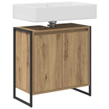 Bathroom Cabinet Artisian Oak 60 x 30 x 60 cm Engineered Wood 886491